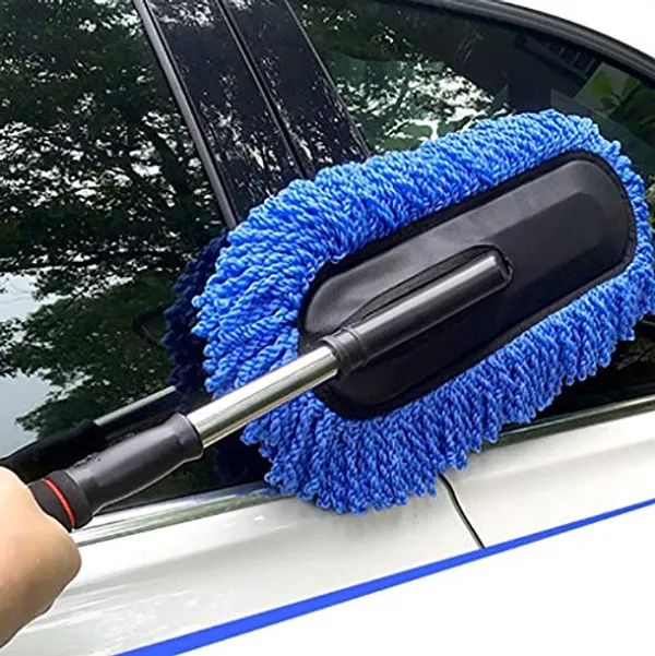Larrito_Removable_Telescopic_Car_Wax_Drag_Nano_Fiber_Car_Wash_Brush
